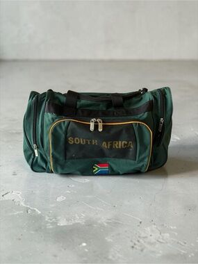 RARE Vintage Team South Africa International RugbyTravel Duffle Bag